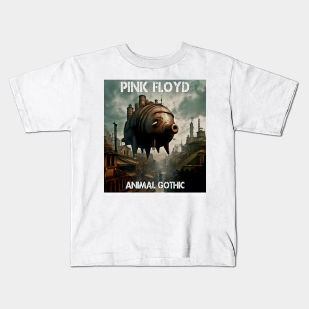 Pink Floyd Kids T-Shirt by BarrySullivan